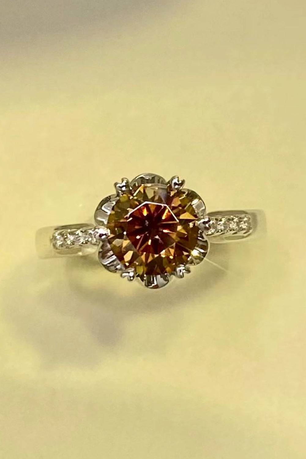 Shining For You 2 Carat Moissanite Ring