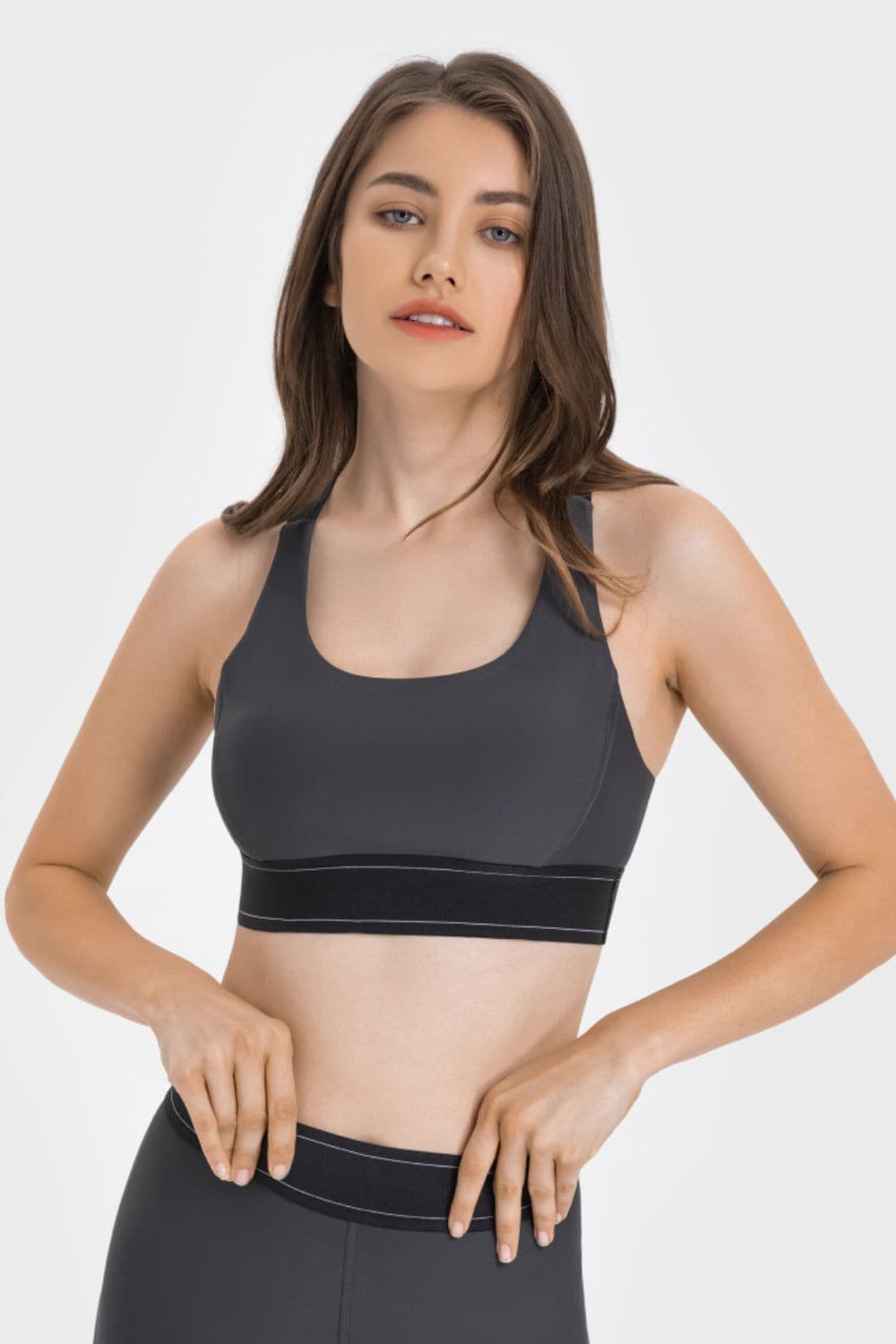 Contrast Sports Bra - Love Culture