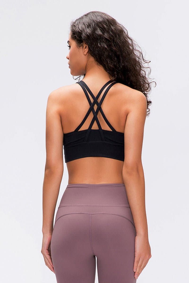 Double X Sports Bra - Basic Colors - Love culture store