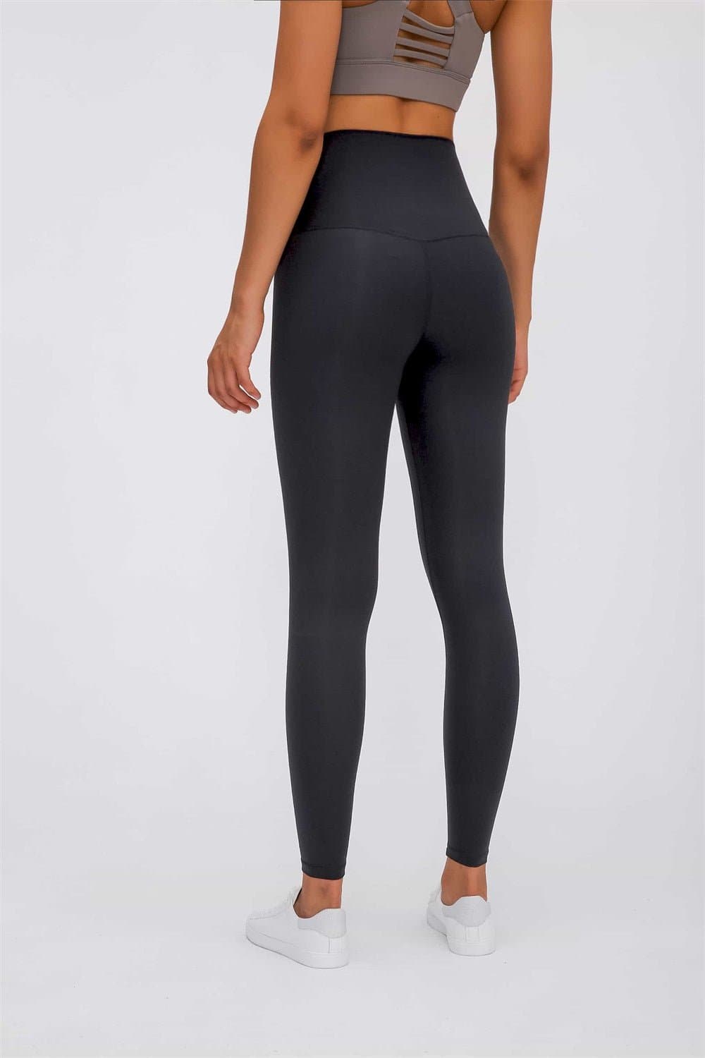 Feel Like Skin Elastic Waistband Yoga Leggings - Love culture store