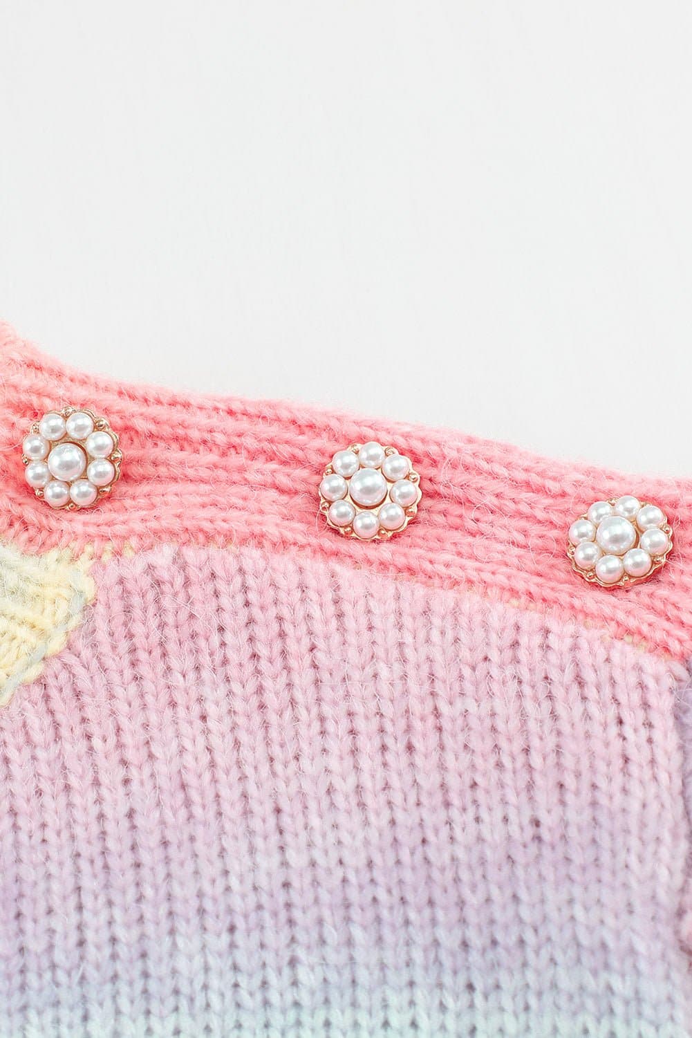 Gradient Stripes Bishop Sleeve Sweater - Love culture store