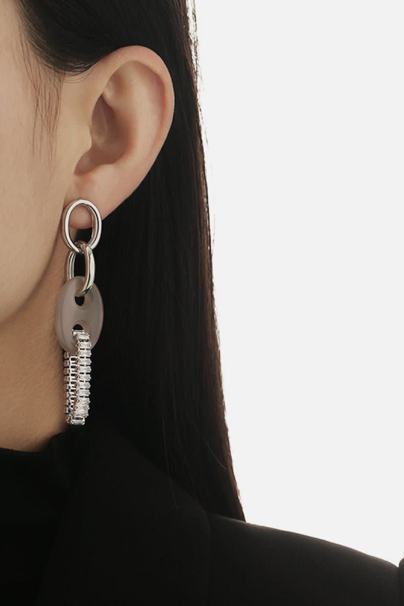 Industrial Natural Stone Earrings - Love culture store
