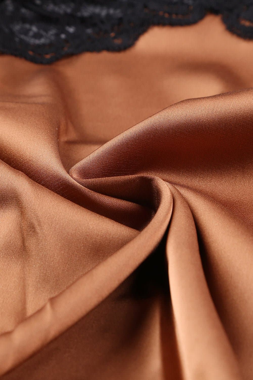 Lace Spice Satin Babydoll with Slit - Love culture store