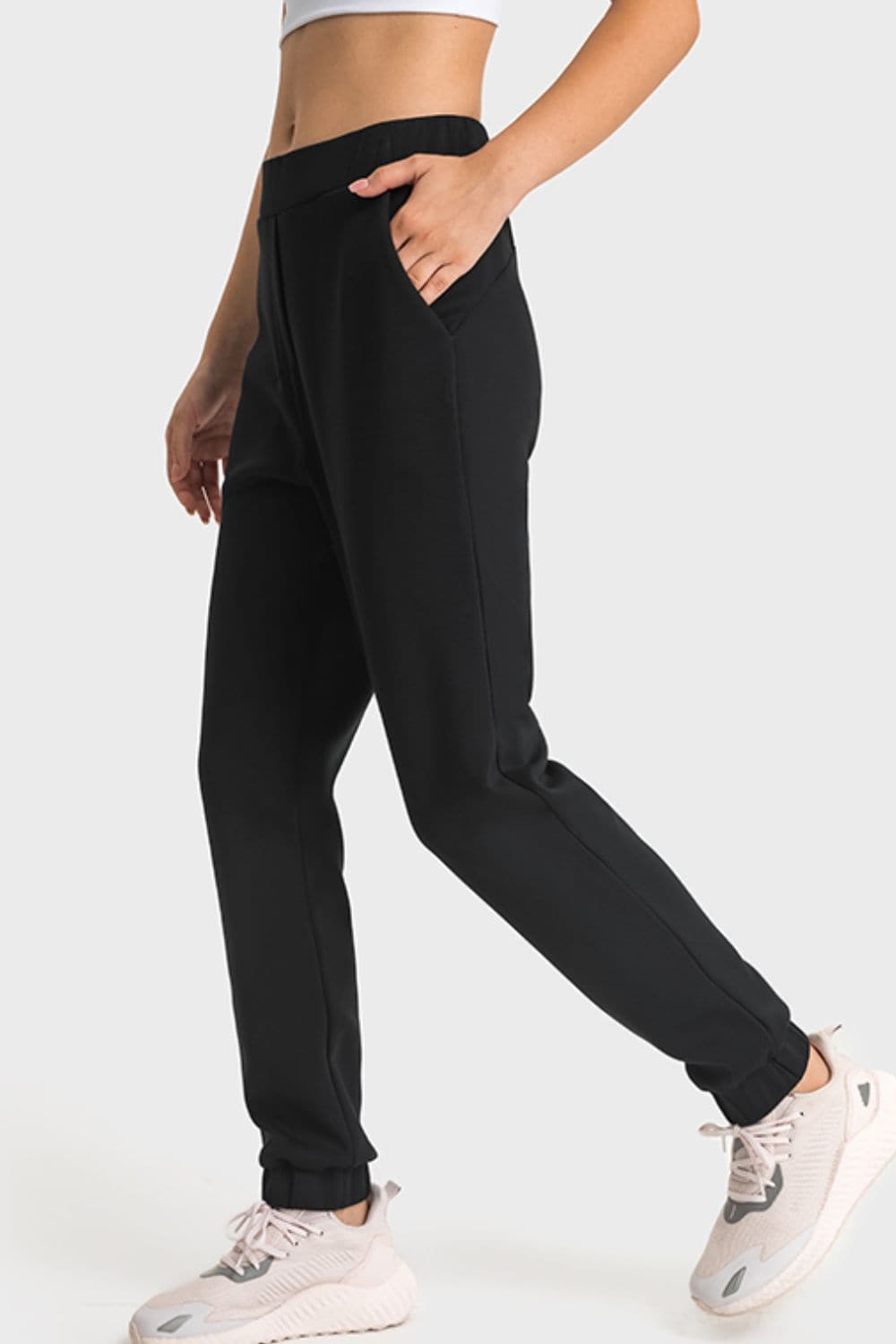 Pull-On Joggers with Side Pockets - Love culture store