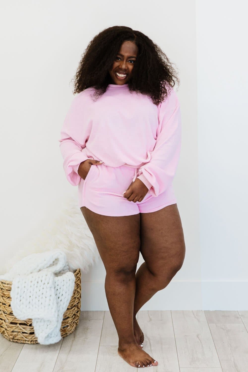 Sweet Generis Lucky One Full Size Run Terry Lounge Set - Love culture store