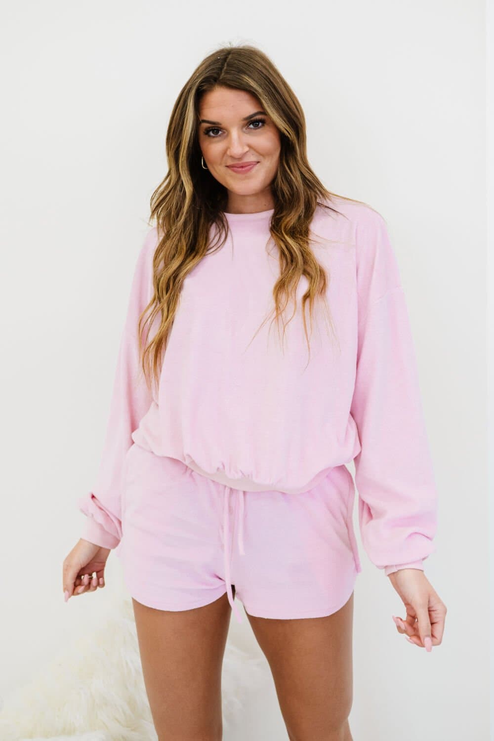 Sweet Generis Lucky One Full Size Run Terry Lounge Set - Love culture store