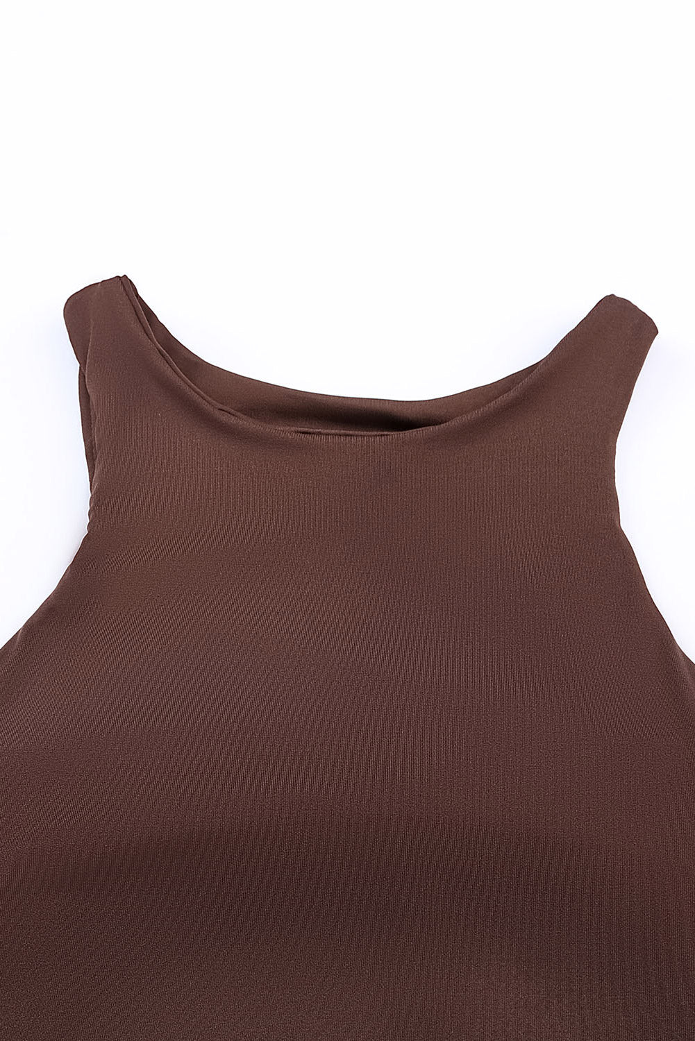 Round Neck Sleeveless Bodysuit