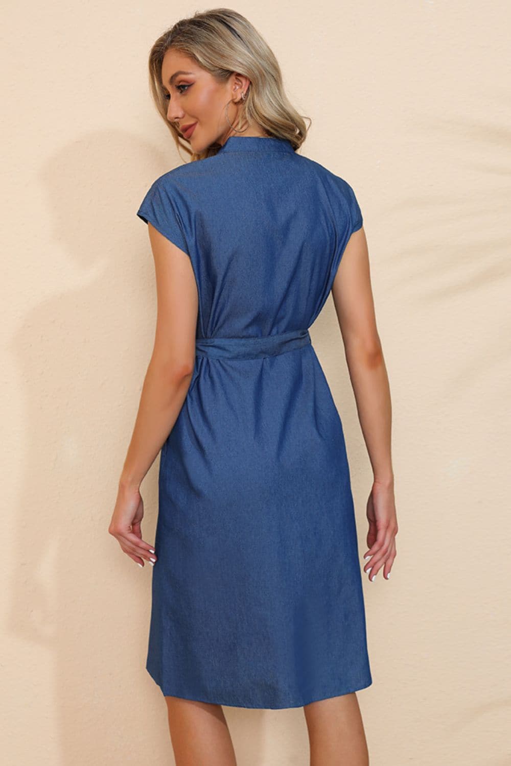 love cult denim dress Cult Gaia Rumi Denim Dress | Blue
