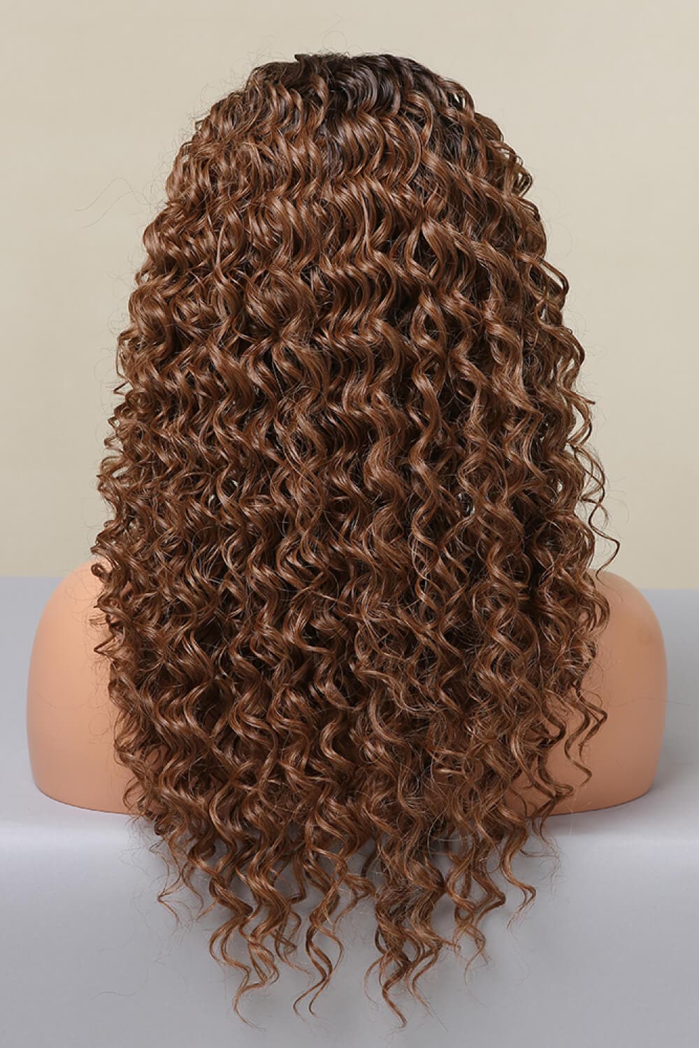 13*2" Lace Front Wigs Synthetic Long Curly 22'' 150% Density