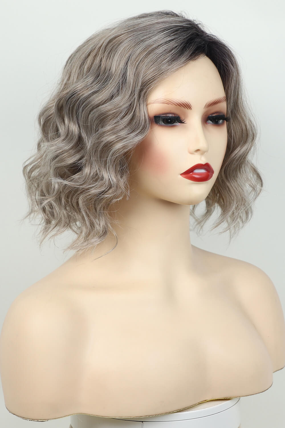 Synthetic Short Wavy Wigs 4''