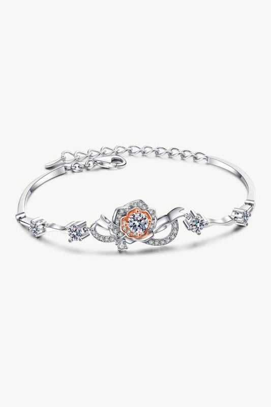 925 Sterling Silver Moissanite Bracelet - Love Culture