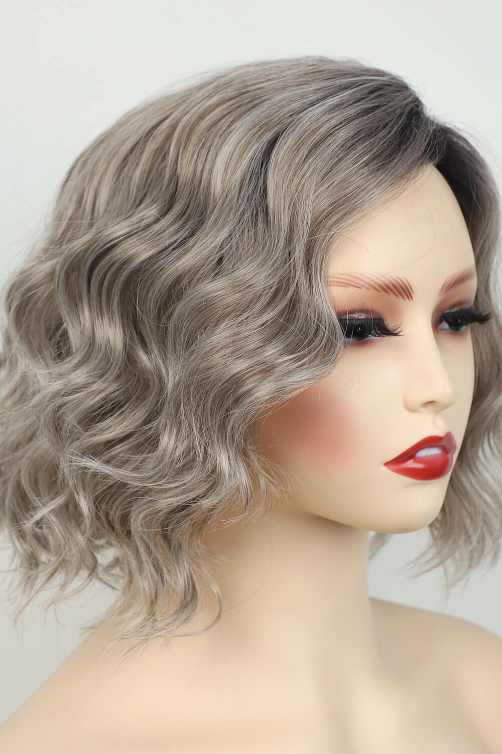 Synthetic Short Wavy Wigs 4''