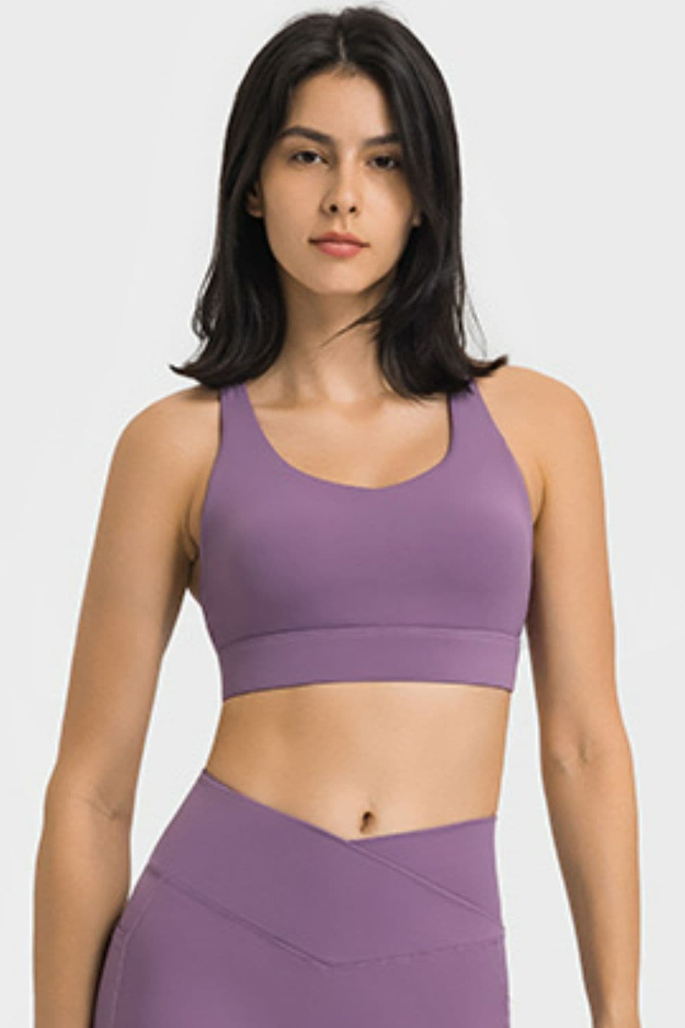 Breathable Crisscross Back Sports Bra - Love culture store