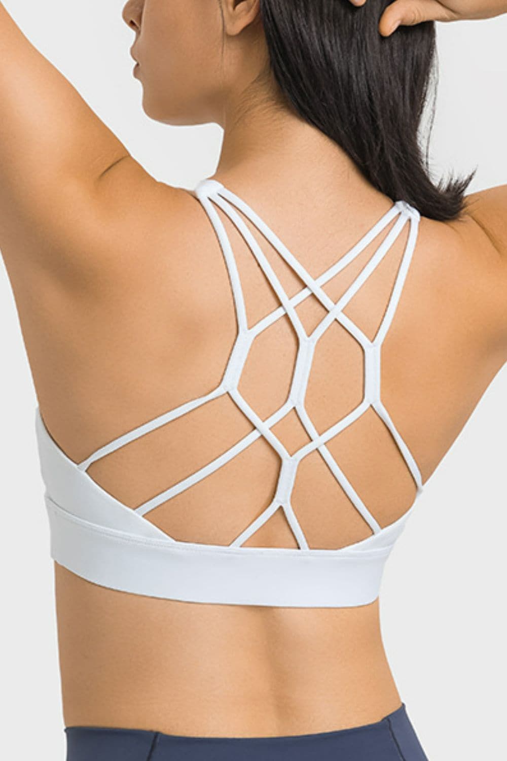 Breathable Crisscross Back Sports Bra - Love culture store