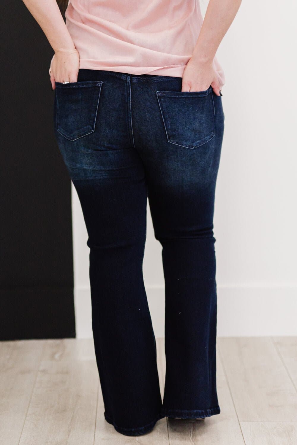 Denim Obsession Full Size Run Flare Jeans - Love culture store