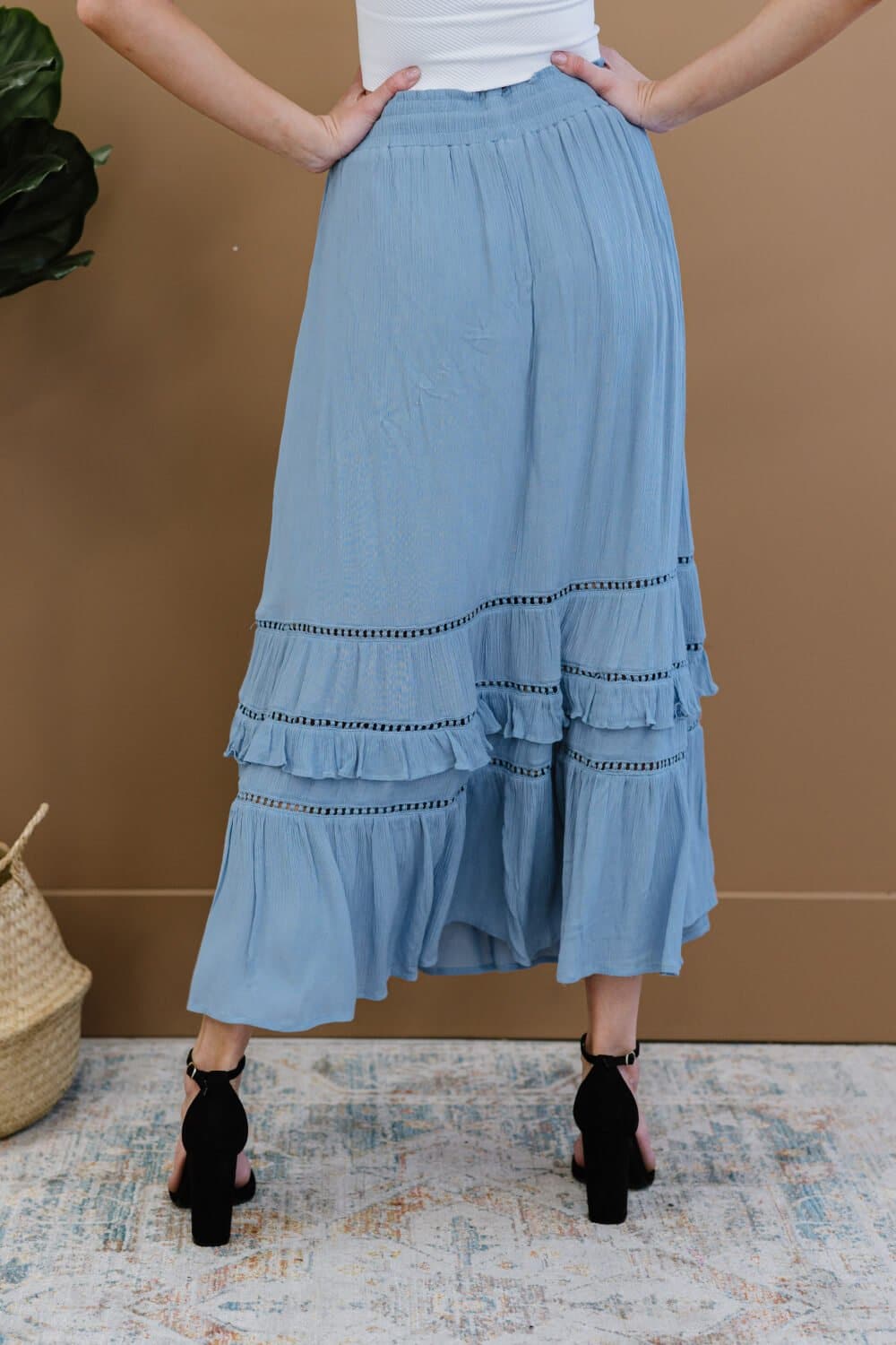 Doe & Rae First Sight Tiered Maxi Skirt - Love culture store