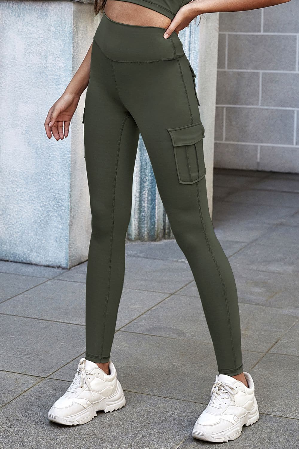 High Waist Leggings with Pockets - Love culture store