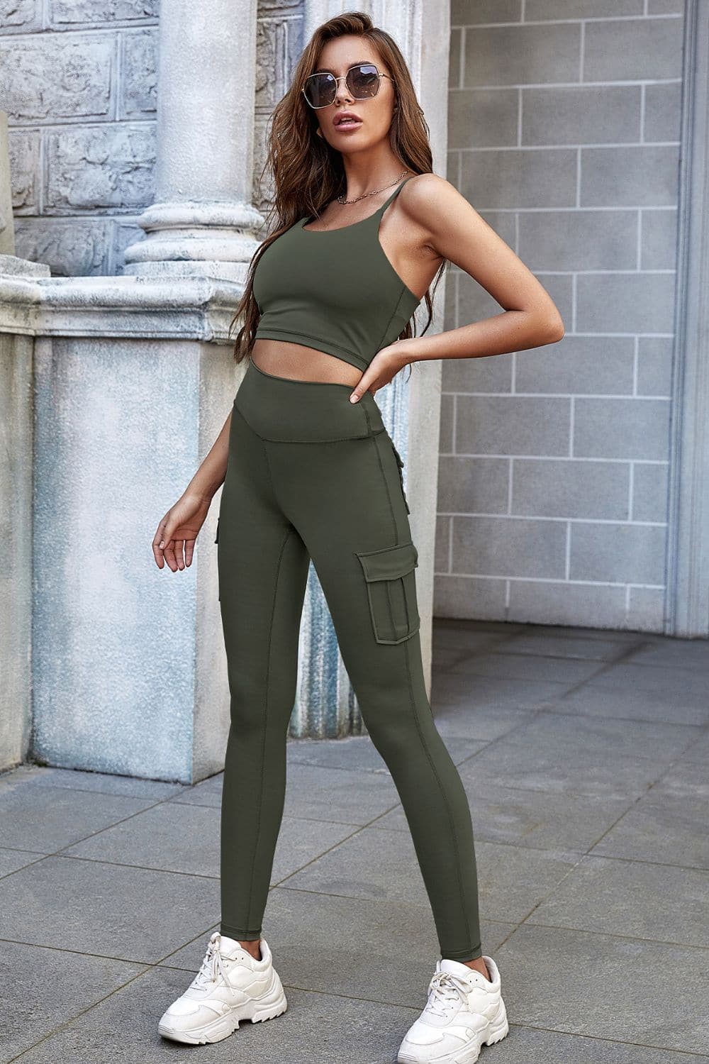 High Waist Leggings with Pockets - Love culture store