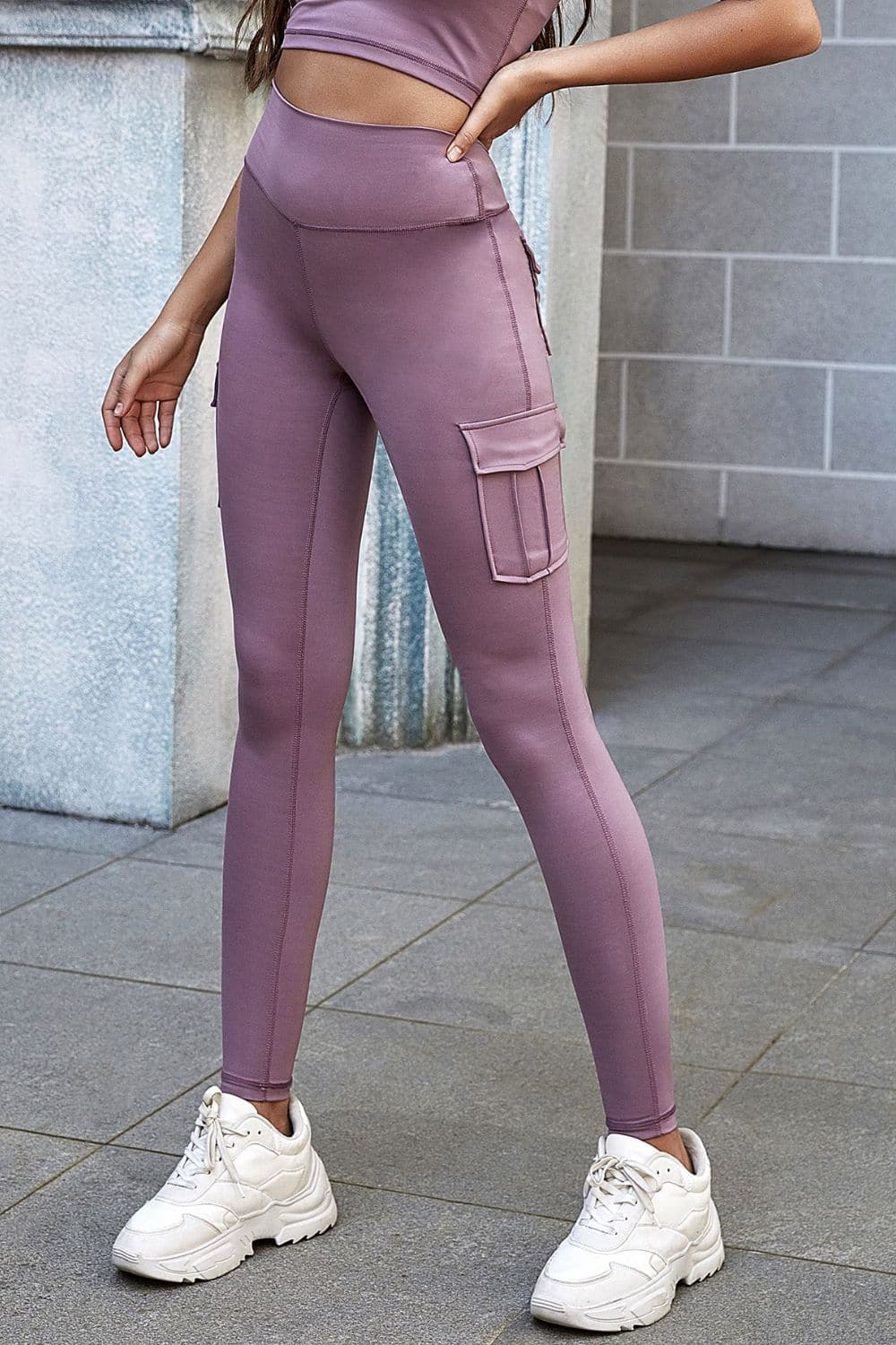 High Waist Leggings with Pockets - Love culture store