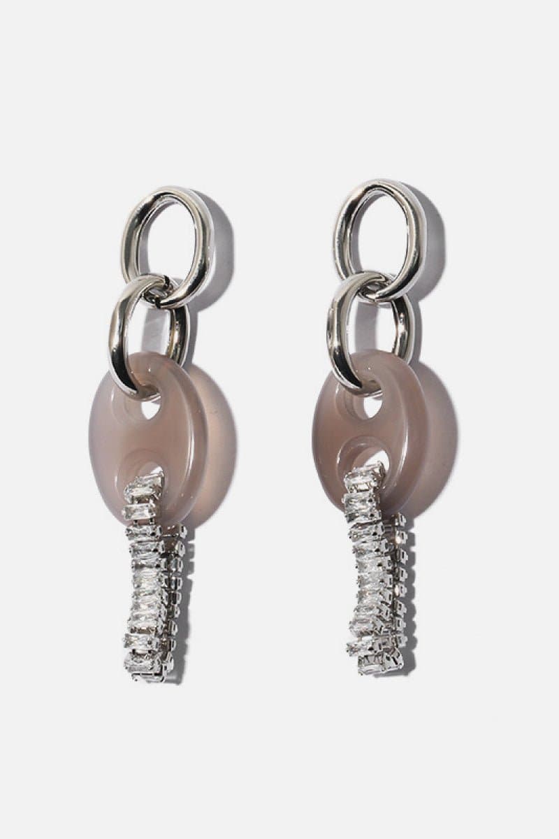 Industrial Natural Stone Earrings - Love culture store