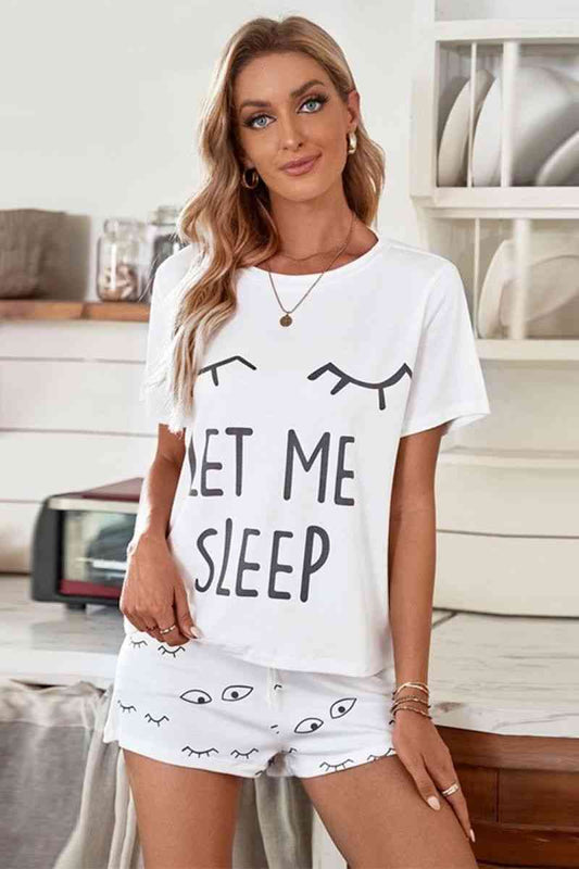 Let Me Sleep Lounge Set - Love culture store