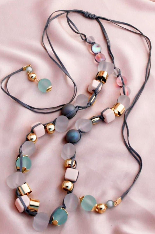 Multicolor Beaded Necklace - Love culture store