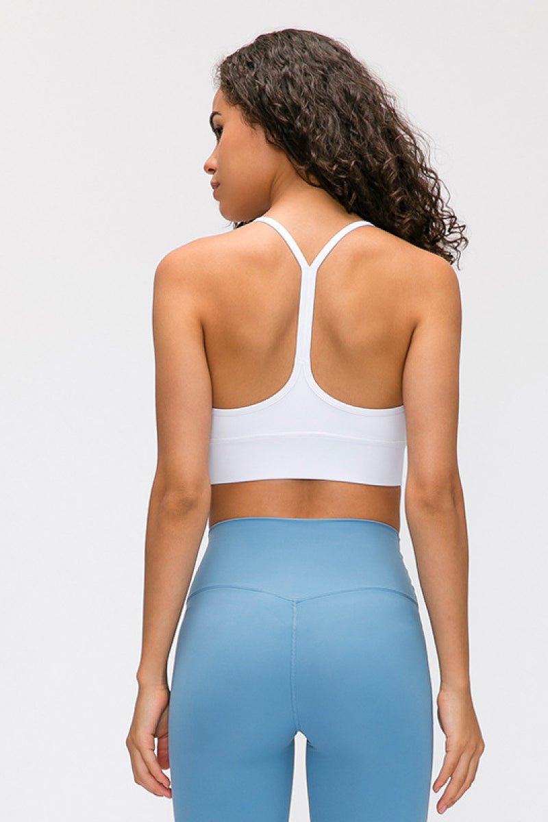 Y Back Yoga Bra Tops - Love Culture