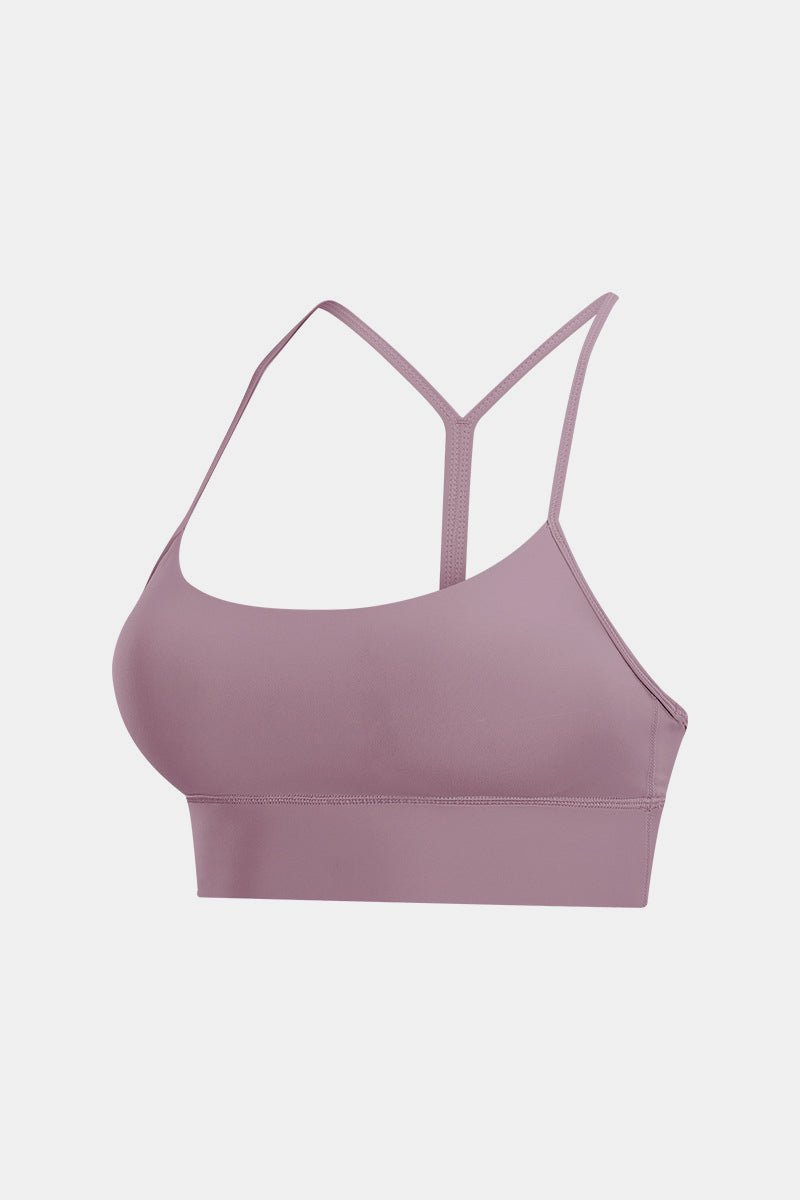 Y Back Yoga Bra Tops - Love Culture